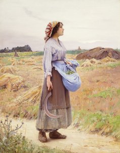 フレッシュグリーニング、 作： Charles Sprague Pearce