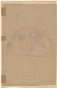 ルネットのための習作 [直訳] 作： Charles Sprague Pearce