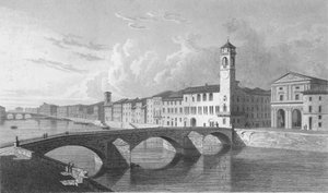 1818年、ピサ。 作： Charles Theodosius Heath