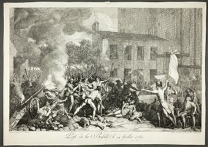 バスティーユの占領、1789 年 7 月 14 日 作： Charles Thevenin