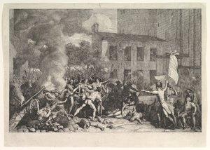 1789年7月14日のバスティーユの嵐1789年7月14日のバスティーユの捕獲1793年。 作： Charles Thevenin