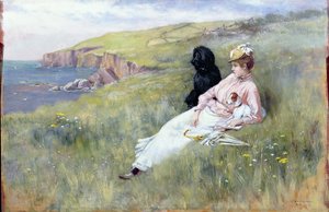 Sea Dreams、1888（パネル） 作： Charles Trevor Garland