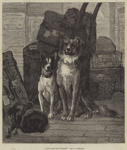 見知らぬ人と巡礼者 作： Charles Trevor Garland