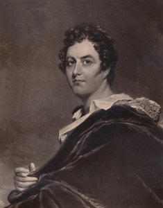 ジョージノエルゴードンバイロン、バイロン卿、イギリスの詩人、1894年 作： Charles Turner