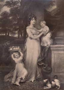 マリアスコットウォーリングとその娘たち、c 1804 1894 作： Charles Turner
