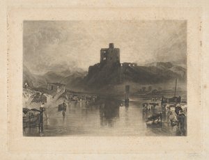 ツイード川沿いのノーハム城 作： Charles Turner