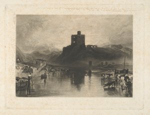 ツイード川沿いのノーハム城 作： Charles Turner