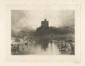 Castelo de Norham, no rio Tweed 作： Charles Turner