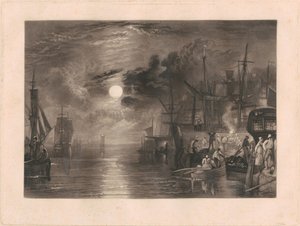 タイン川沿いの防壁 作： Charles Turner