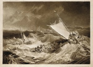 船の難破船、1807