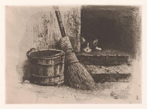 猫とネズミ 作： Charles Verlat