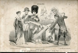 シャルル・ヴェルニエ(？-1887)がLe Charivariに描いたもの。