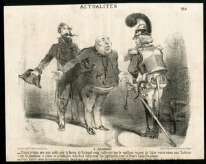 シャルル・ヴェルニエによるイラスト（ル・シャリヴァリ紙） - About - ドイツ・プロイセン、共和国大統領、フロスドルフ、ラタポイル 作： Charles Vernier