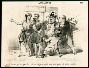 ル・シャリヴァリ、B＆Wで風刺を効かせる 作： Charles Vernier