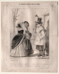 フランス人は自分でスケッチしました：ヴィコント、あなたはとても醜いです！ 作： Charles Vernier