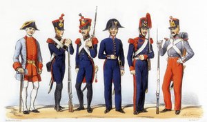 フランス軍の制服ミリタリー職人 作： Charles Vernier