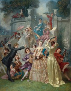 青春よ！命の春よ!おお、春よ！。年の青春よ！ par Voillemot, Andre-Charles (1823-1893).油彩・キャンバス、サイズ：163,5x131、個人蔵 作： Charles Voillemot