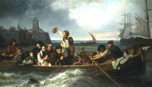アメリカへの移住、19世紀 作： Charles Volkmar