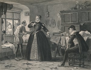レディーステーラーキングヘンリー4世-後編、c1870 作： Charles W. Sharpe