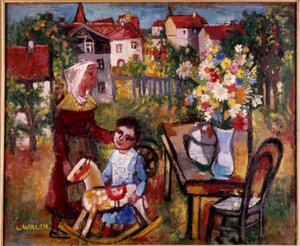 村の花束 作： Charles Walch