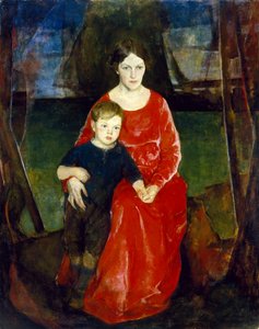 アメリカの母性、1922 作： Charles Webster Hawthorne