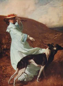 ダイアナオブザアップランズ、1903-1904、c1915 作： Charles Wellington Furse