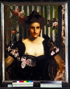 貴婦人の肖像（絵画） 作： Charles Wellington Furse