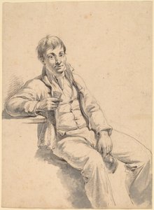 酒飲み 作： Charles Wesley Jarvis
