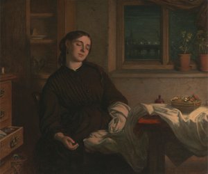 Sonhos de casa 作： Charles West Cope