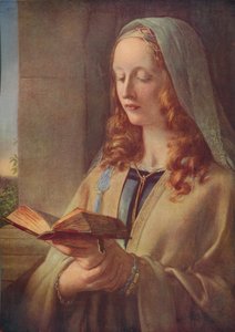 乙女瞑想、1847、c1915 作： Charles West Cope