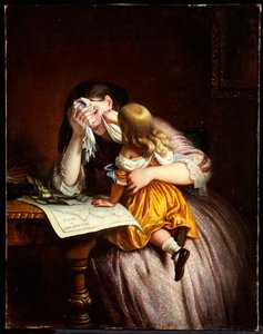 セバスタポルからのニュース、1875 作： Charles West Cope