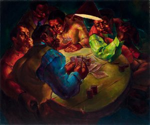 カードプレーヤー 作： Charles White