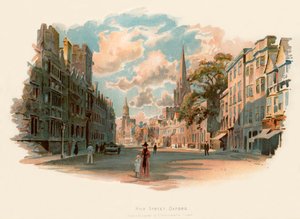 ハイストリート、オックスフォード 作： Charles Wilkinson