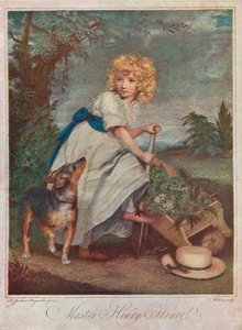マスターヘンリー・ホーア1784-1836、少年として、ガーデニング、1883 1906 作： Charles Wilkinson