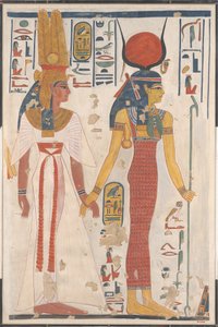 ネフェルタリ女王はイシスに率いられた紀元前1279年〜1213年