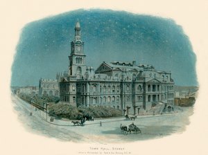 シドニー市庁舎 作： Charles Wilkinson
