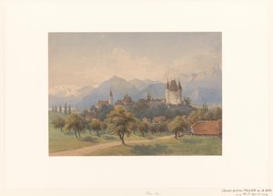 トゥーン、スイスのビュー 作： Charles William Meredith van de Velde