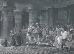 古代エジプトの娯楽、1876 年。 作： Charles William Sharpe