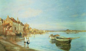 夏の日のすべて、サセックス州ボシャム、1888年 作： Charles William Wyllie