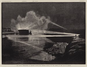 ミルフォードヘブンでの海軍作戦、8月17日の夜の決戦 作： Charles William Wyllie