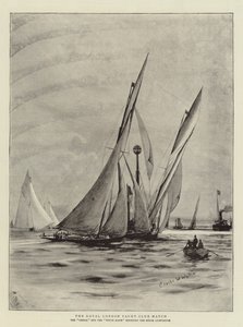 ロイヤルロンドンヨットクラブの試合 作： Charles William Wyllie