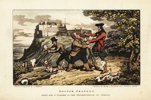 スコットランドのハイランド地方で狩りをするイギリス人観光客 作： Charles Williams