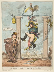 1814年1月1日、オランダのナポレオンダンス