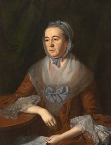 アン・キャサリン・フーフ・グリーン、1769年。 作： Charles Willson Peale