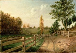 ベルフィールドファーム、1816年頃 作： Charles Willson Peale