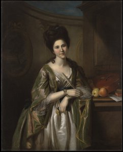 ウォルタースチュワート夫人、1782年 作： Charles Willson Peale