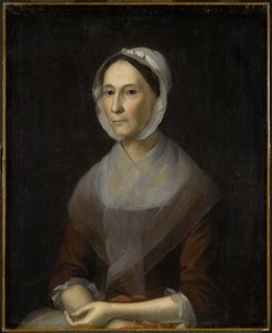 ウィリアム・ストラチャン夫人の肖像、c.1770-1772 作： Charles Willson Peale