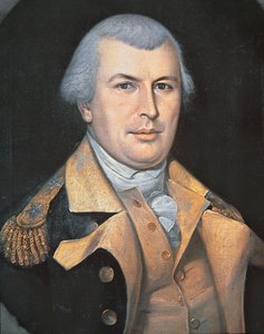ナサニエル・グリーンの肖像（油彩・キャンバス 作： Charles Willson Peale