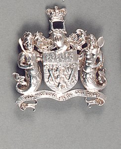 ビクトリア朝のカラーリングバッジ、1841年 作： Charles and Storer Reily