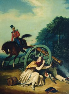 1812年の日露戦争、1830年代のシーン 作： Charles de Hampeln